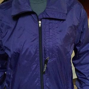 Deep purple Patagonia Jacket.